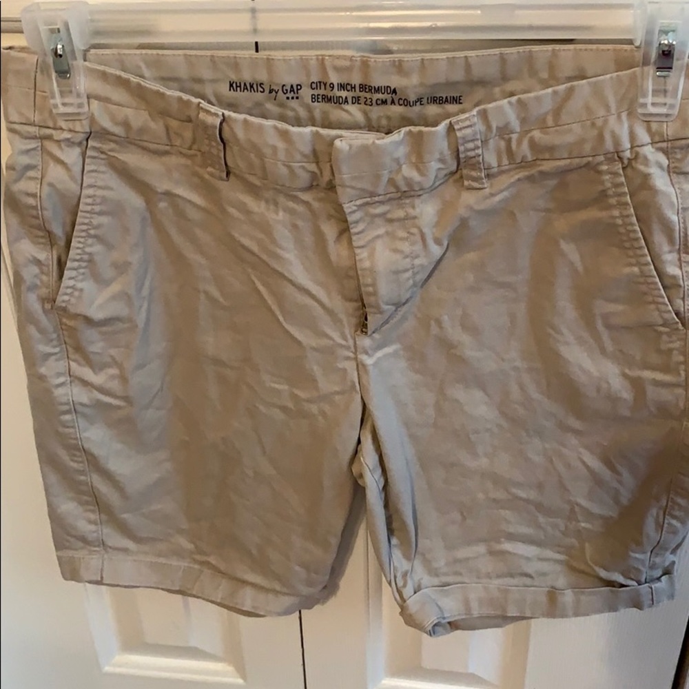 Regular Khaki Bermuda Shorts from Gap.
